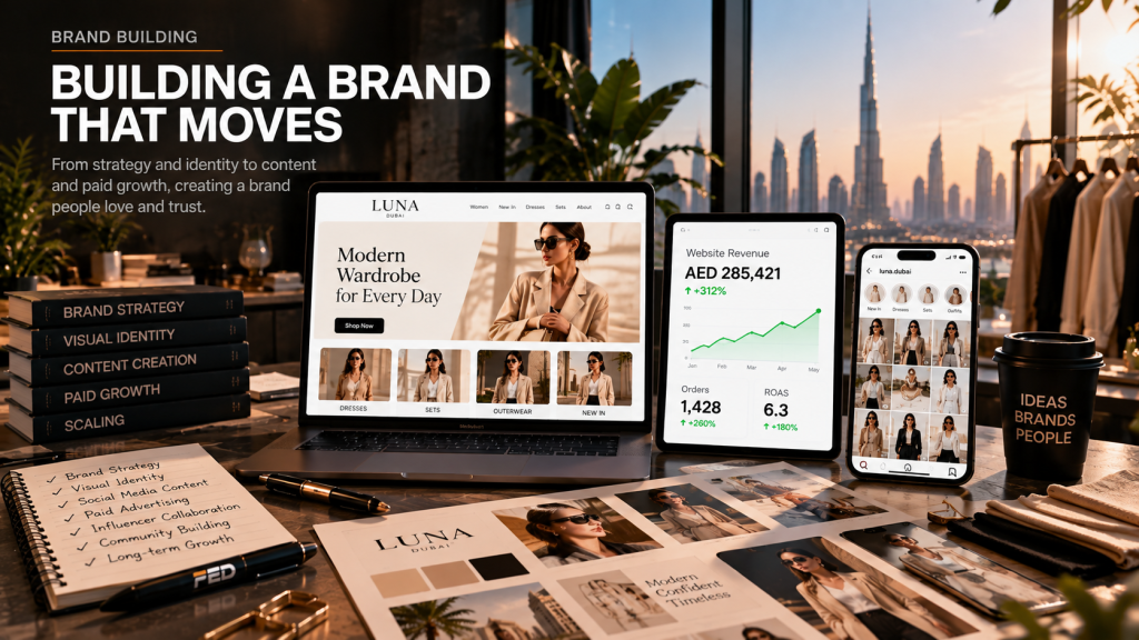 BUILDING A BRAND THAT MOVES